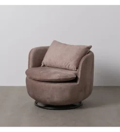 Zona-Design Fotel obrotowy SUMUTN 84 cm taupe