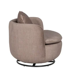 Zona-Design Fotel obrotowy SUMUTN 84 cm taupe