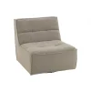 J-Line Fotel obrotowy Swivel Bouclé  83 cm taupe