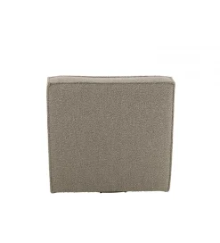 J-Line Fotel obrotowy Swivel Bouclé  83 cm taupe