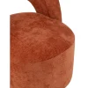 J-Line Fotel OSAMIN 80 cm pomarańczowy