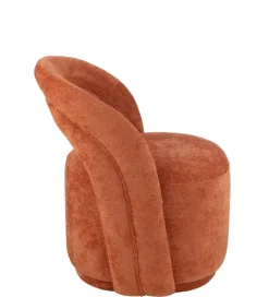 J-Line Fotel OSAMIN 80 cm pomarańczowy