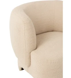 J-Line Fotel PARCO 80 cm beżowy