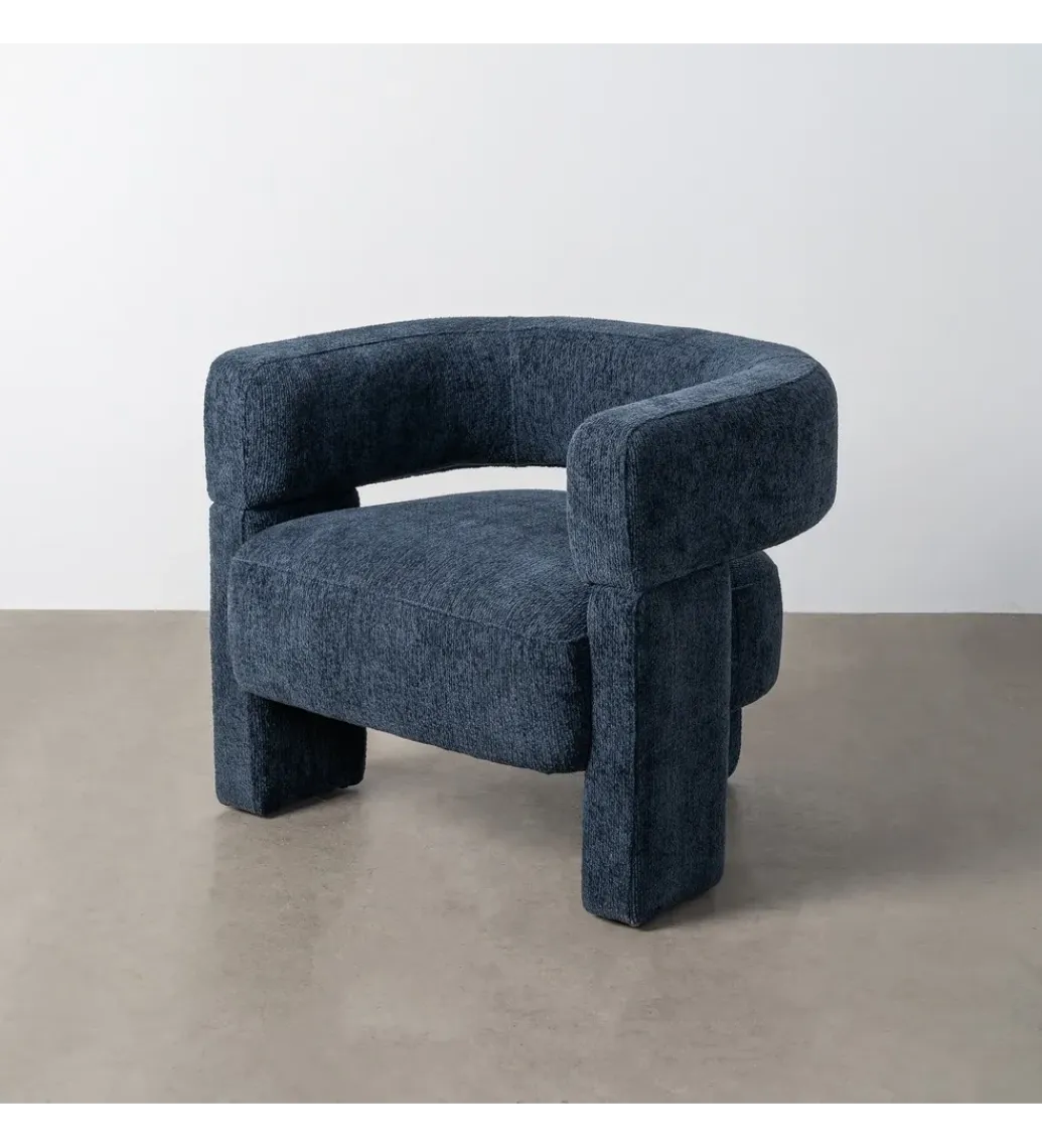 Zona-Design Fotel PERYTONY 69 cm niebieskie