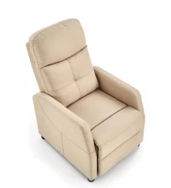 Halmar Fotel rozkładany FELIPE 64 cm beżowy