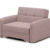 Comforteo Fotel rozkładany LAINE 102 cm Poco 101 różowy