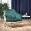 Halmar Fotel SOFT III ciemnozielony