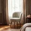 Zona-Design Fotel STRIMERS 73 cm zielony w paski