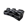 Invicta Interior Fotel trzyosobowy DALLAS Hollywood 295 cm czarny