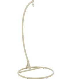 J-Line Fotel wiszący EGGA 195 cm beżowy