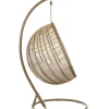 J-Line Fotel wiszący SUMMER SOBRE LA TIERRA 1 metalowy naturalny