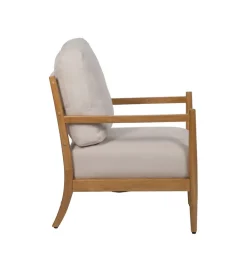 Zona-Design Fotel ZABERMA 88 cm naturalny biały