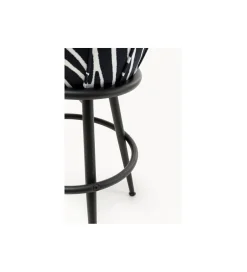 KARE Hoker AFTER WORK ZEBRA 74 cm