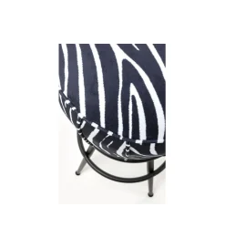 KARE Hoker AFTER WORK ZEBRA 74 cm