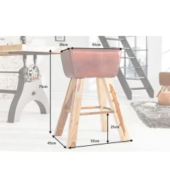Invicta Interior Hoker Bock brązowy