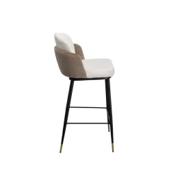 KARE Hoker HOJAS 100 cm beżowy