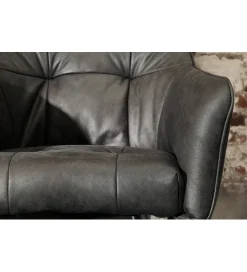 Invicta Interior Hoker Loft Antyczny szary