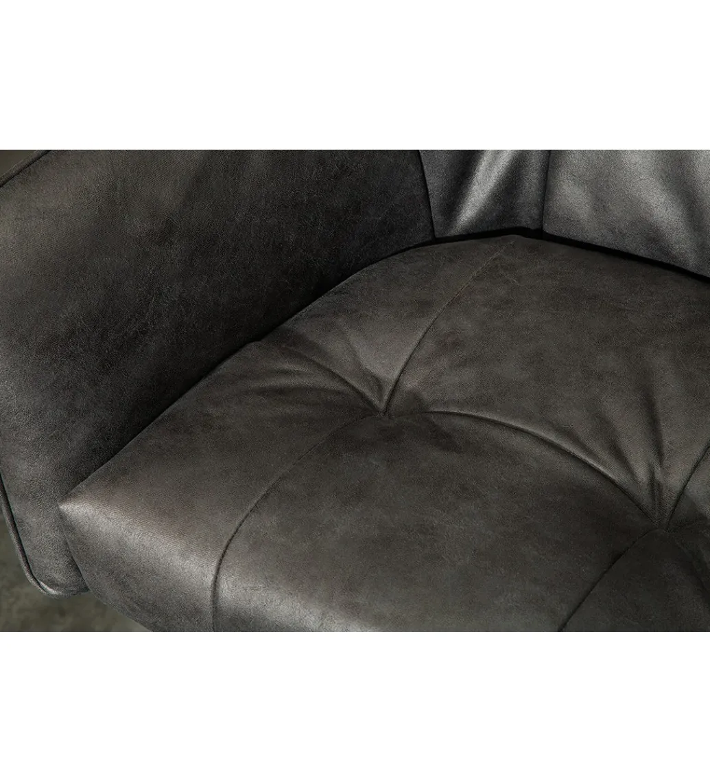 Invicta Interior Hoker Loft Antyczny szary