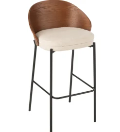 J-Line Hoker LONEPLY 82 cm naturalne ciemno brązowe beżowe