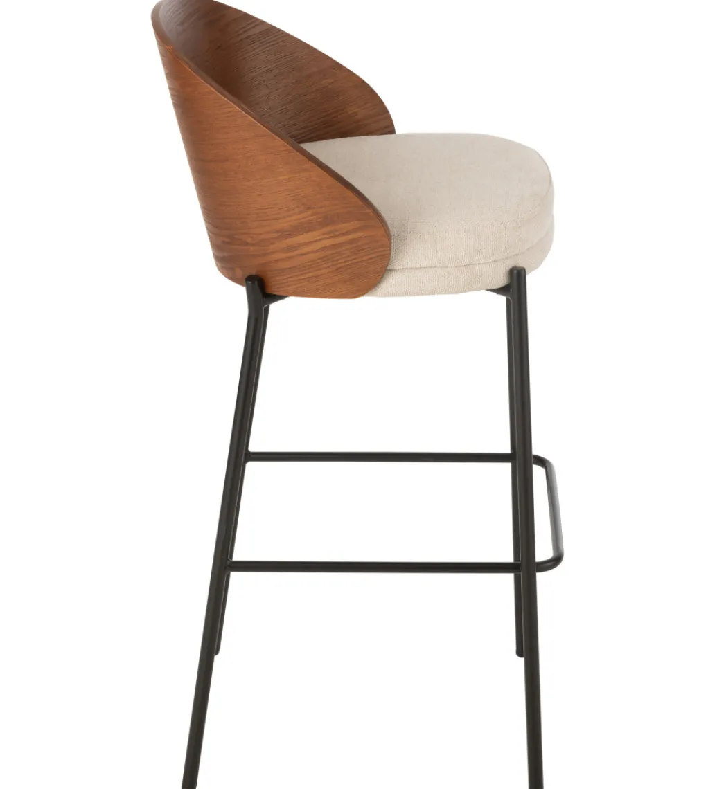 J-Line Hoker LONEPLY 82 cm naturalne ciemno brązowe beżowe