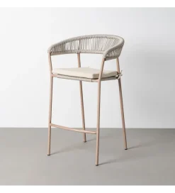 Zona-Design Hoker ogrodowy ASTAREMO 100 cm szarobrązowy