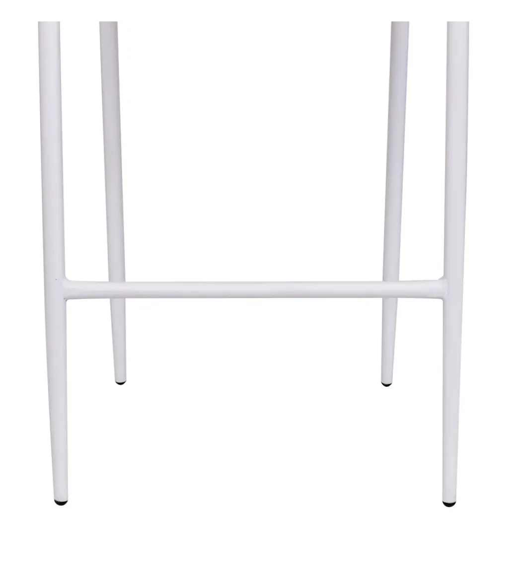 Zona-Design Hoker ogrodowy NIVA 112 cm naturalny biały