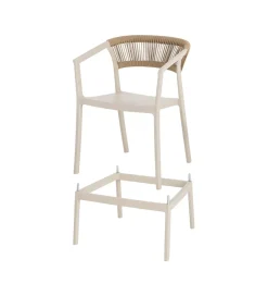 Zona-Design Hoker POFAMON 104 cm naturalny biały