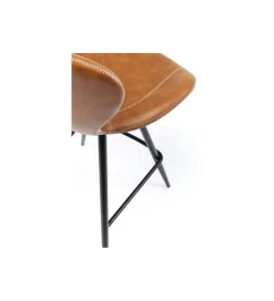 KARE Hoker RUSTY 91 cm efekt skórzany