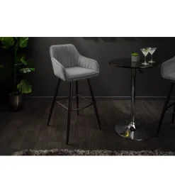 Invicta Interior Hoker Turin aksamitne szary