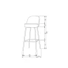 WOOOD Hoker VOGUE 80 cm welwet