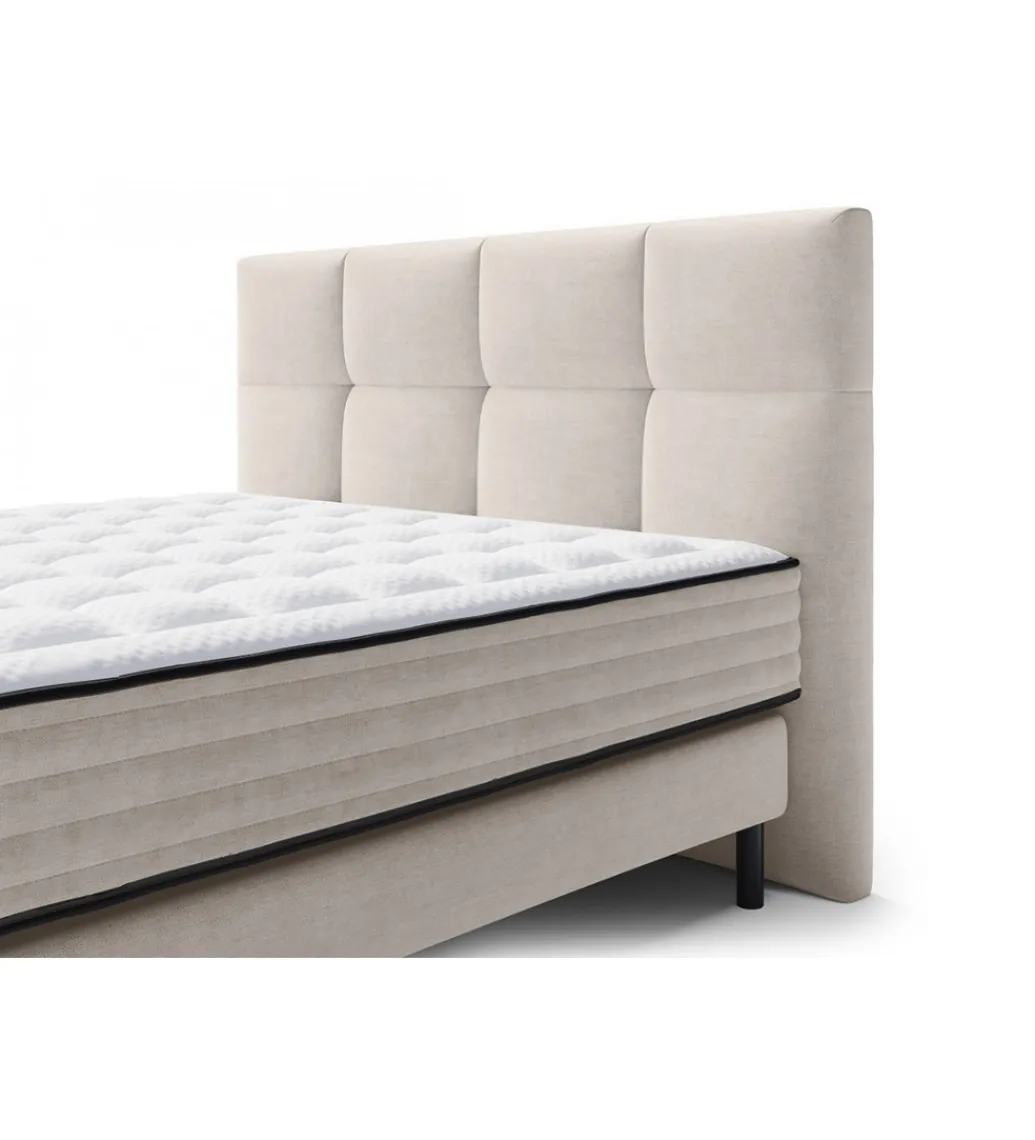 Comforteo Łóżko ATLANTA W Różnych Rozmiarach w tkaninie MILTON