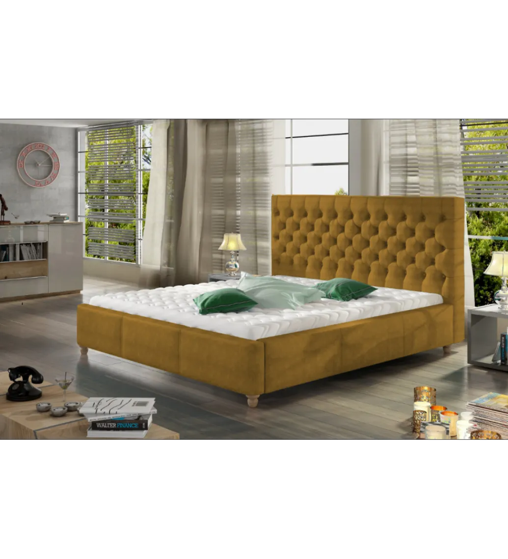 Comforteo Łóżko Cambridge w różnych wymiarach i kolorach do wyboru