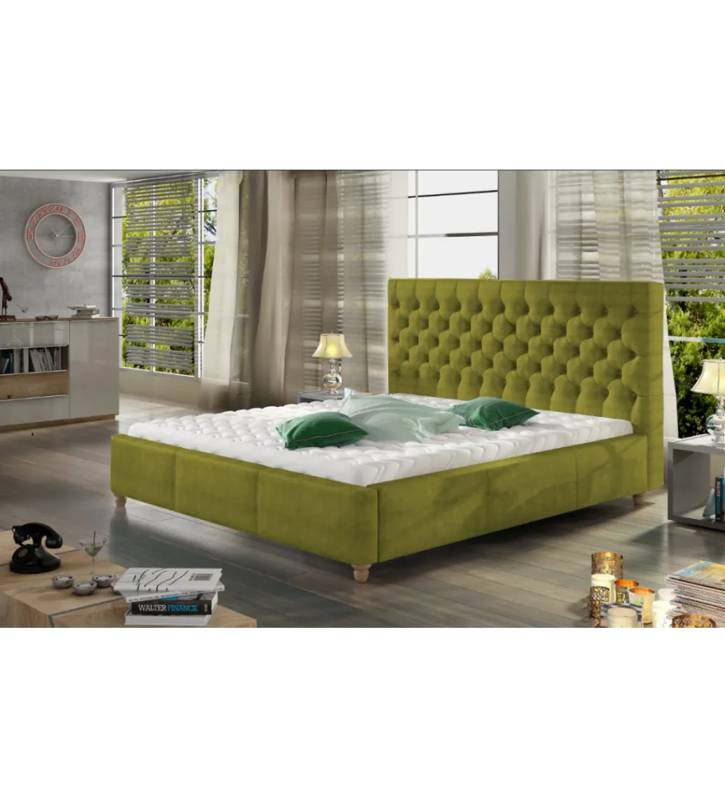 Comforteo Łóżko Cambridge w różnych wymiarach i kolorach do wyboru