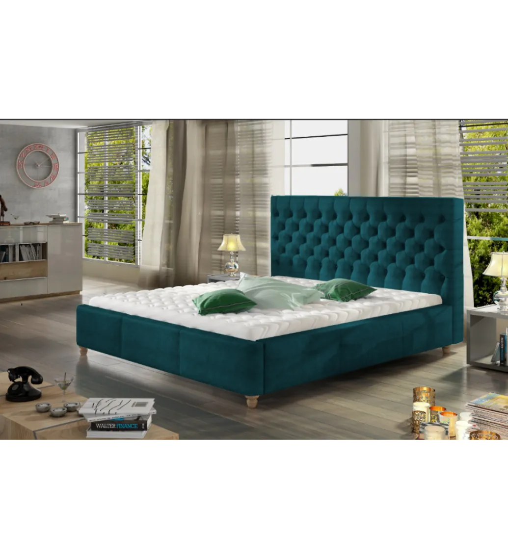 Comforteo Łóżko Cambridge w różnych wymiarach i kolorach do wyboru