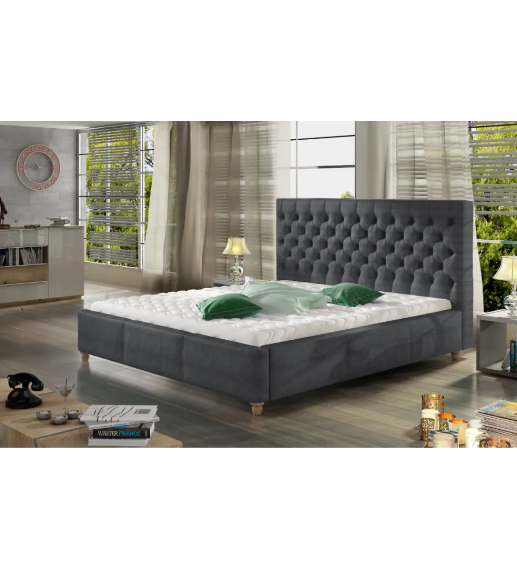 Comforteo Łóżko Cambridge w różnych wymiarach i kolorach do wyboru