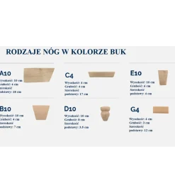Comforteo Łóżko Cornwall w różnych rozmiarach i kolorach do wyboru