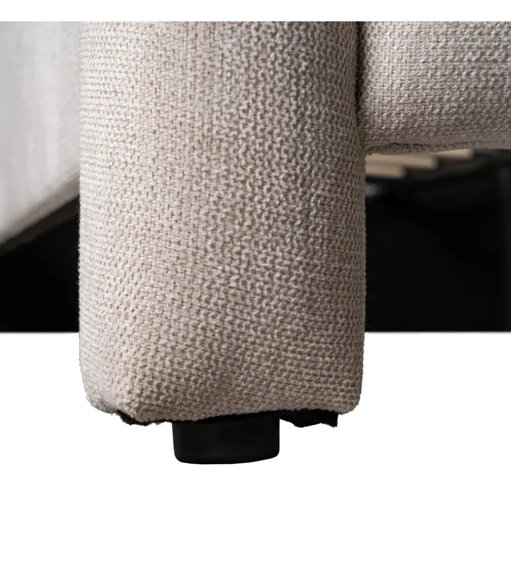 Zona-Design Łóżko DORMITAR 160 x 217 cm beżowe