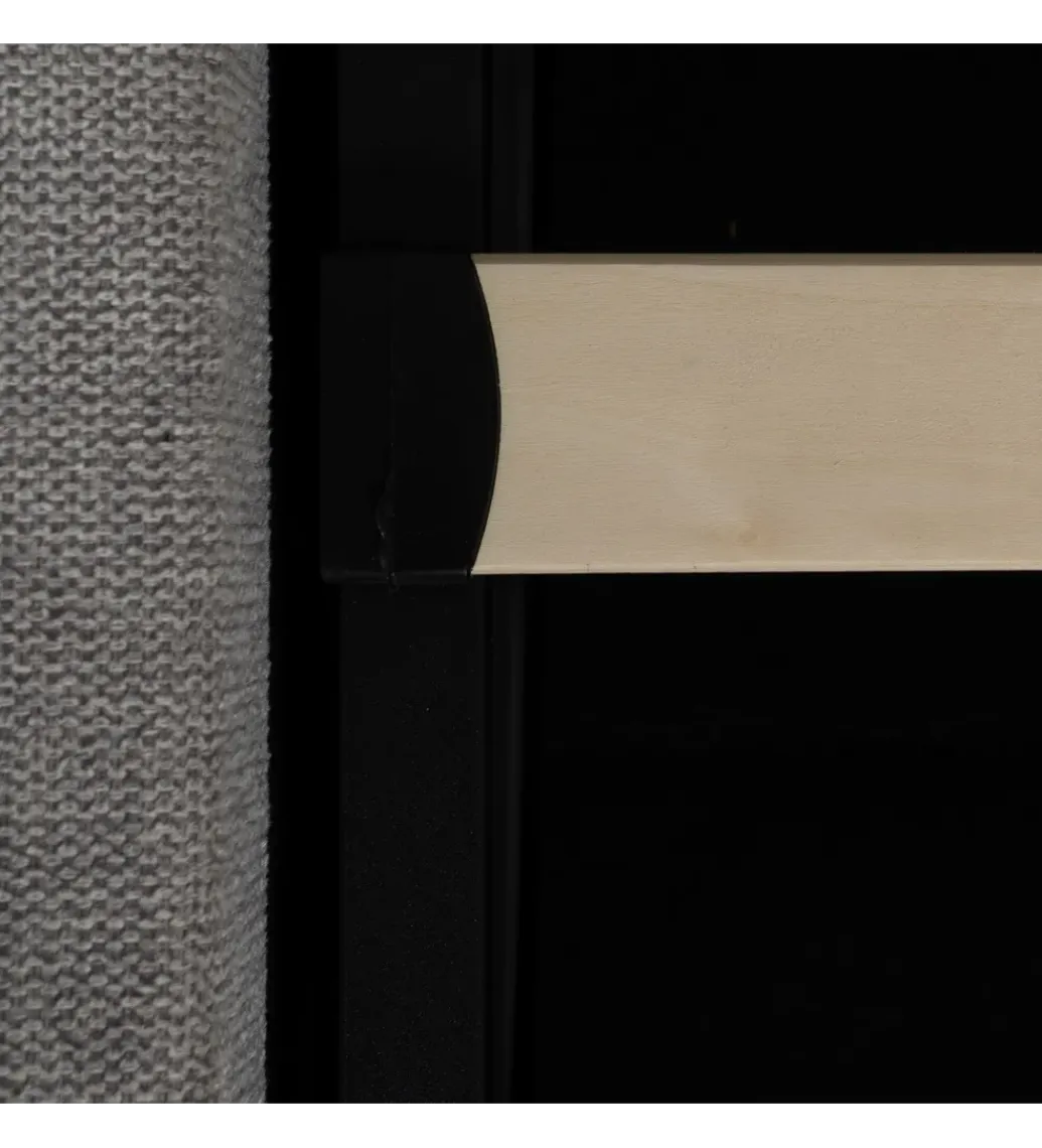 Zona-Design Łóżko FADARANT 164 x 214 cm beżowe z pojemnikiem