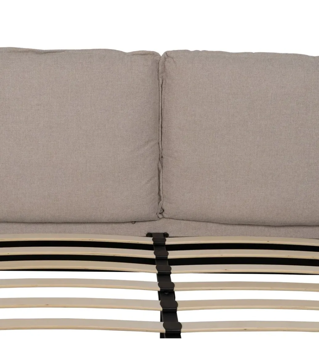 Zona-Design Łóżko ISABELARY 163 x 215 cm beżowe