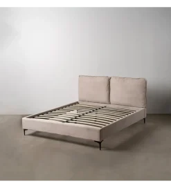 Zona-Design Łóżko ISABELARY 163 x 215 cm beżowe