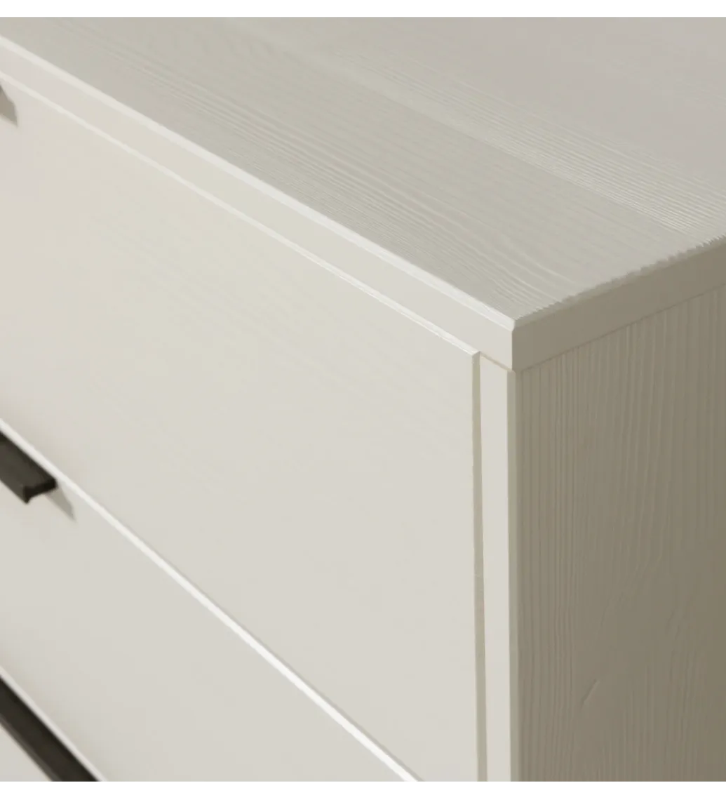 WOOOD Komoda ADAM 94 cm drewno sosny dust