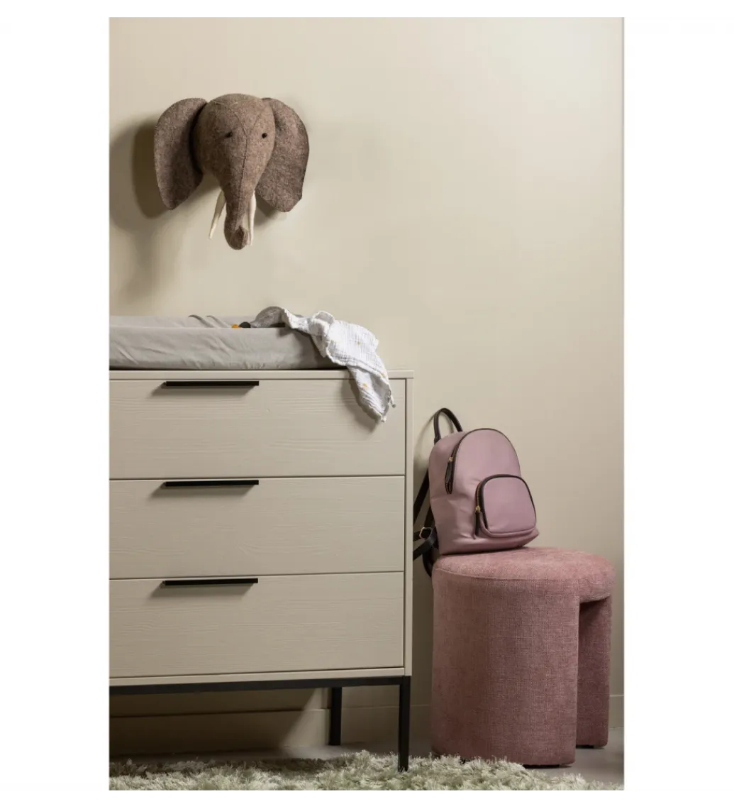 WOOOD Komoda ADAM 94 cm drewno sosny dust