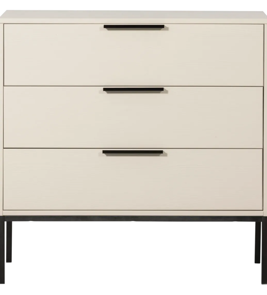 WOOOD Komoda ADAM 94 cm drewno sosny dust