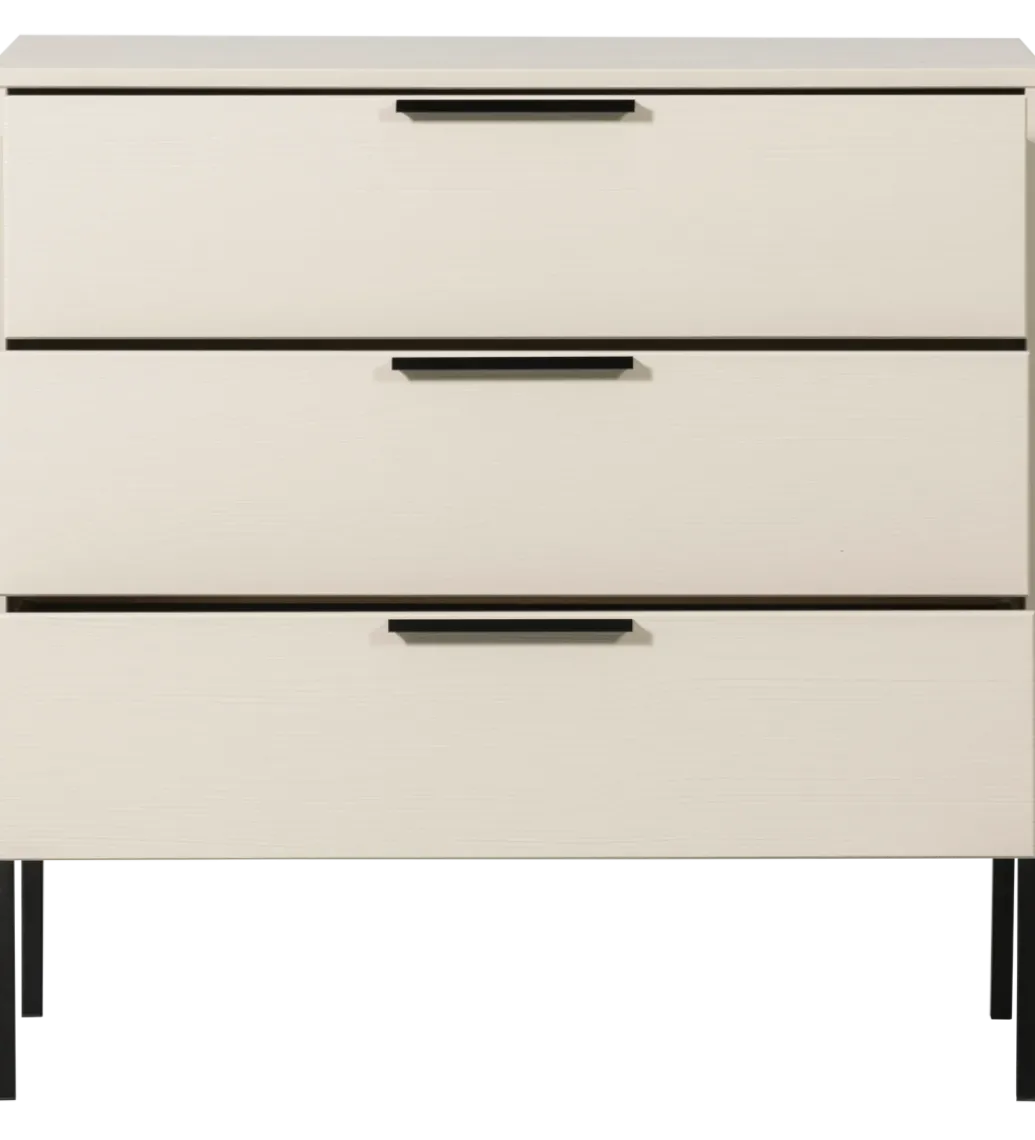 WOOOD Komoda ADAM 94 cm drewno sosny dust
