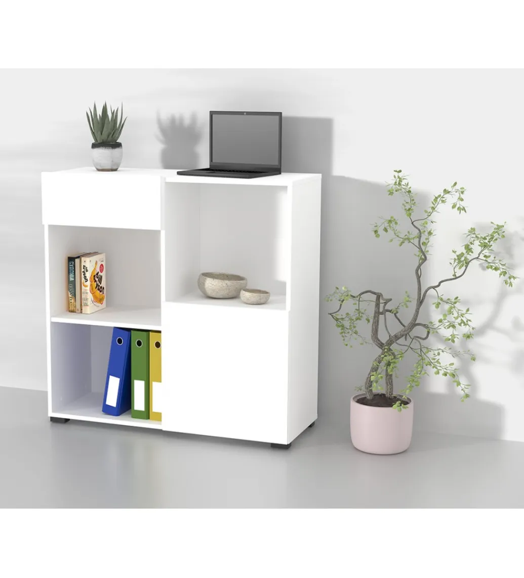 Helvetia Komoda AGAPI 90 cm biała