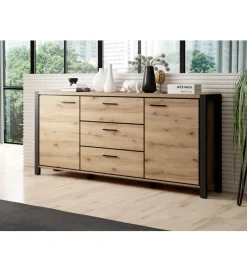 Helvetia Komoda AKTIV 180 cm w optyce dąb Taurus
