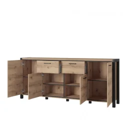 Helvetia Komoda AKTIV 213 cm w optyce dąb Taurus