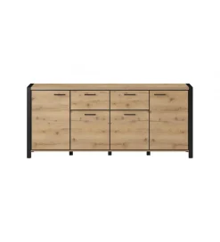 Helvetia Komoda AKTIV 213 cm w optyce dąb Taurus