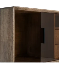 Zona-Design Komoda AMY 80 cm drewno kauczuk