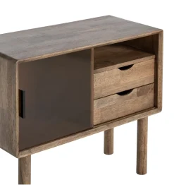 Zona-Design Komoda AMY 80 cm drewno kauczuk